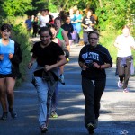 Der allmorgendliche 30-Minuten-Lauf © Detlev Konnerth